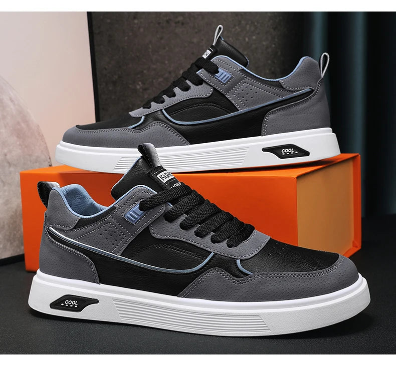 Summer Men's Shoes New Breathable Canva Shoes Korean Trendy Versatile