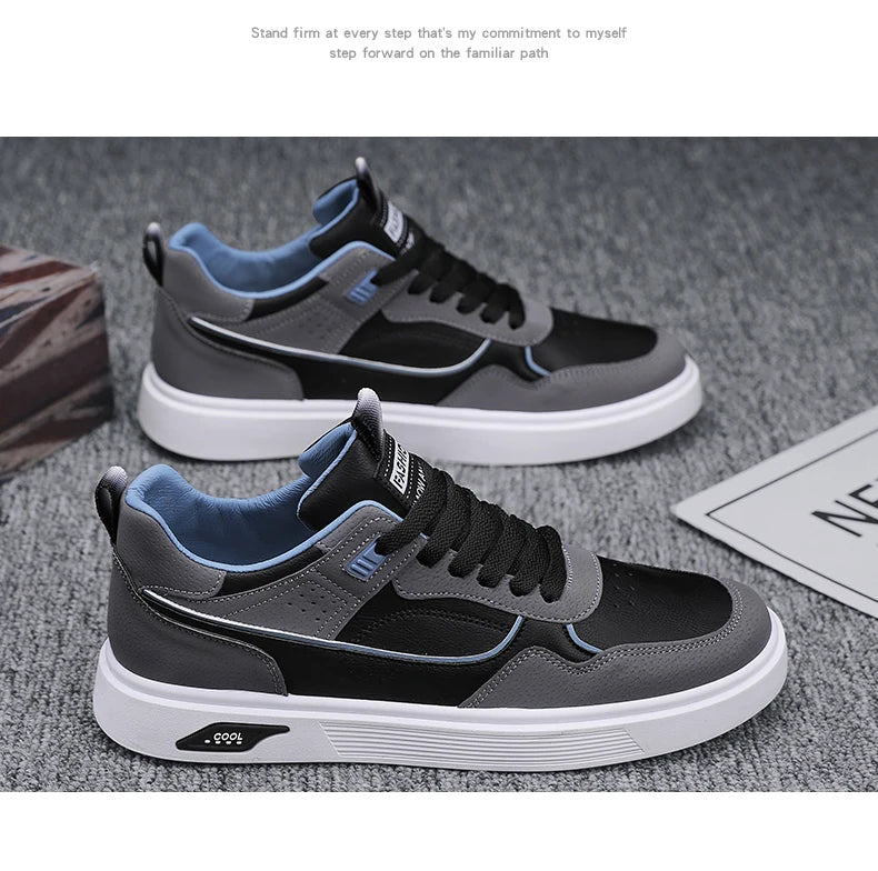 Summer Men's Shoes New Breathable Canva Shoes Korean Trendy Versatile