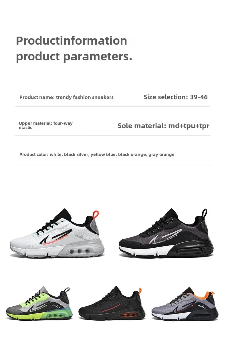 Summer New Arrival Korean Style Casual Running Shoes Men's Shoes Cross-border
