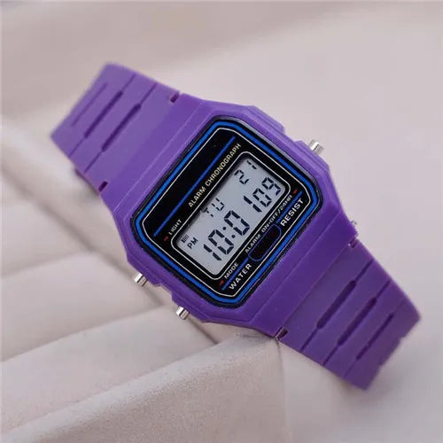 2024 Digital Watches For Men Sports Waterproof Bracelet Clock Gold Electronice