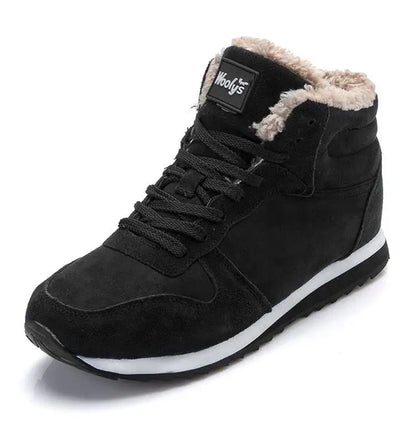Snow Boots Men Male Men's Sneaker Men's Winter Shoes Plush Ankle Boots