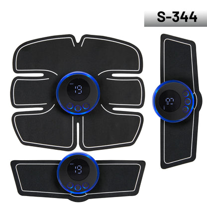 Electric Muscle Stimulator EMS Abdominal Fitness Stickers Rechargeable Body Slim