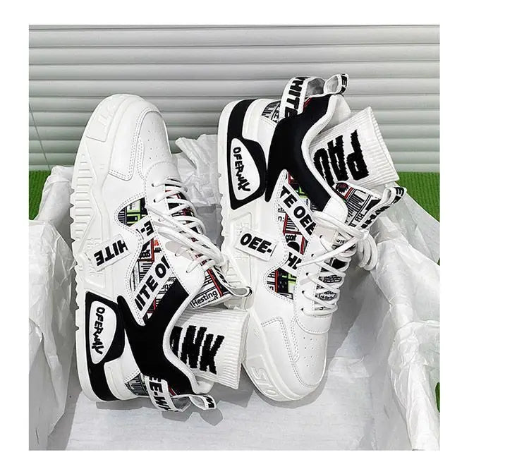 Skateboard Mens Shoes Summer Sneakers Leather Casual Fashion Outdoor Running
