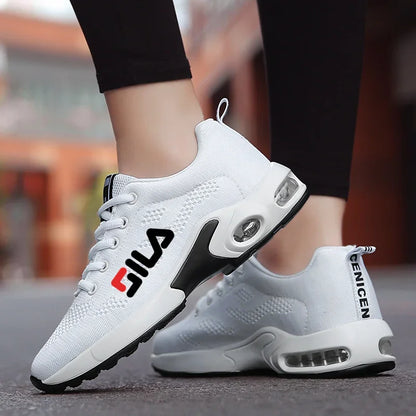 New Running Shoes Ladies Breathable Sneakers Summer Light Mesh Air Cushion