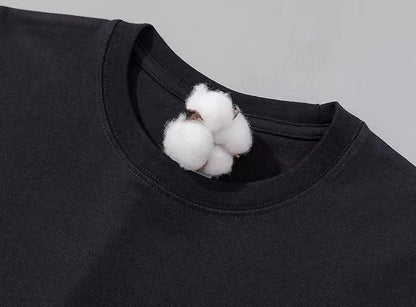 T Shirt For Men Cotton Long Sleeve T-shirts Solid Color Men's Clothing Full