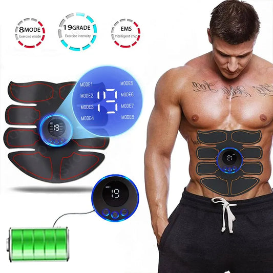 EMS Abdominal Muscle Stimulator Fitness ABS Arm Training Patches Muscle Exercise