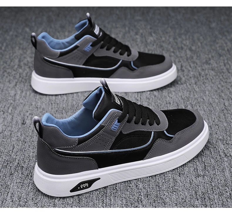 Summer Men's Shoes New Breathable Canva Shoes Korean Trendy Versatile