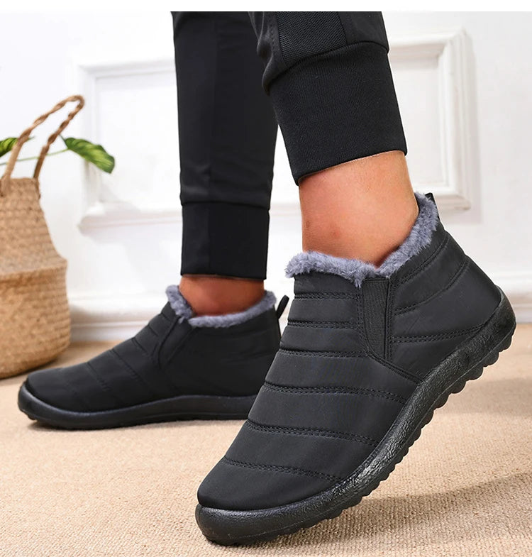 Shoes Men Winter Shoes For 2024 Winter Sneakers Slip On Fur Loafers Chaussure