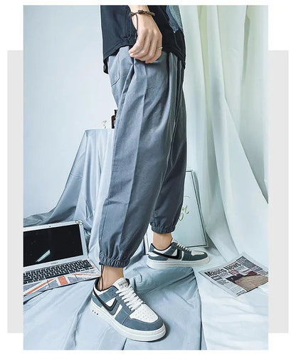 2024 Spring/Summer New Men's Fashion Casual Board Shoes Color Blocking Lace Up