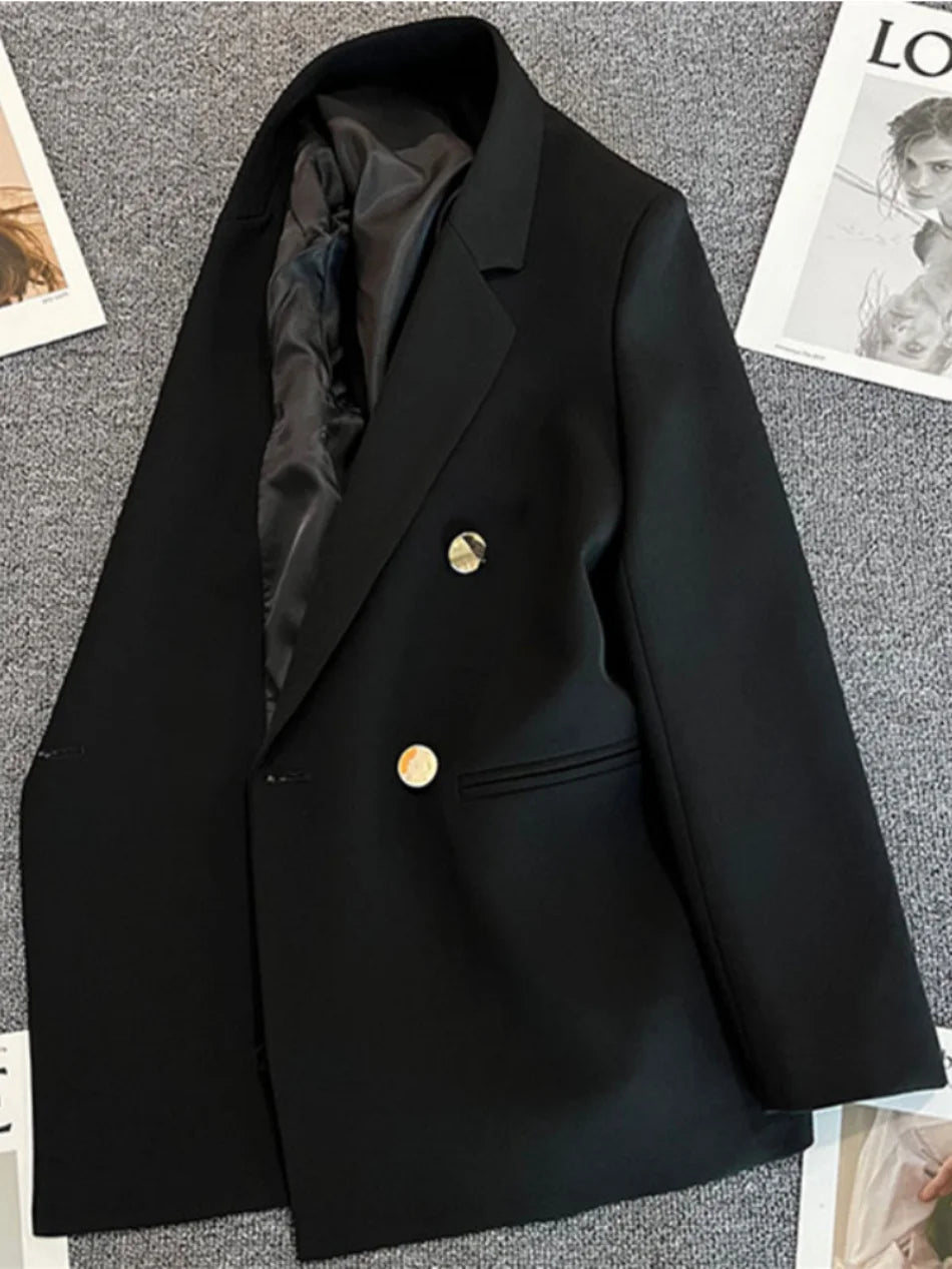Women's Suit Coat Elegant Sports Casual Blazer Korean Fashion Luxury Jacket