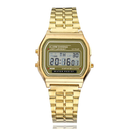 2024 Digital Watches For Men Sports Waterproof Bracelet Clock Gold Electronice