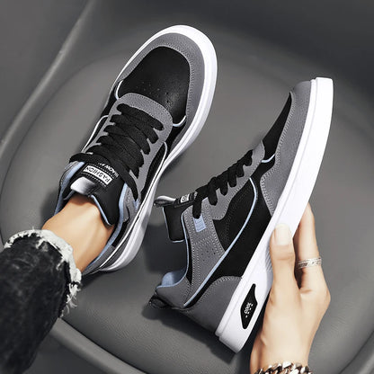 Summer Men's Shoes New Breathable Canva Shoes Korean Trendy Versatile