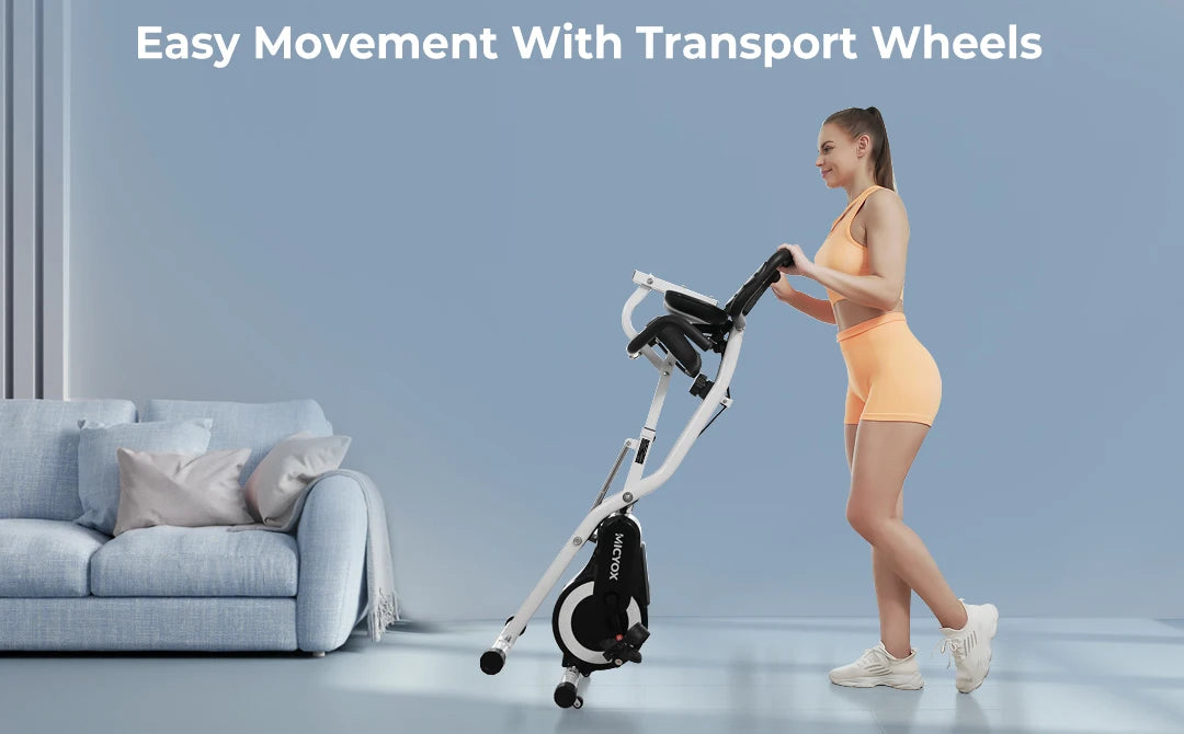 Free Shipping Indoor Bike Heart Rate Detection Digital Display Collapsible