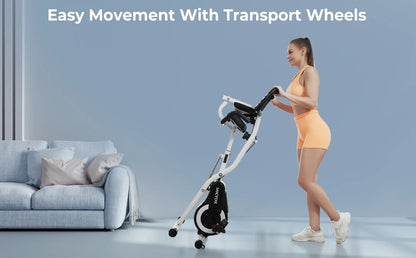 Free Shipping Indoor Bike Heart Rate Detection Digital Display Collapsible